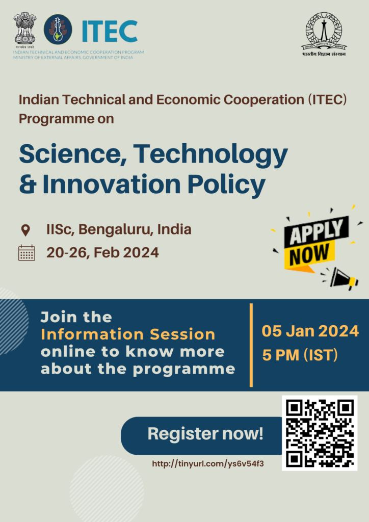 Poster for ITEC event